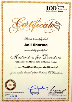 IOD Masterclass for Directors Certificate